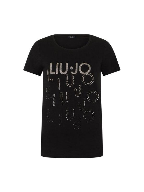 Liu jo T-shirt Nero/degrade VA6171 JS003-T9503