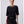 Carica l'immagine nel Visualizzatore galleria, Liu jo T-shirt Nero collar motif WA6128 JS904-P9320

