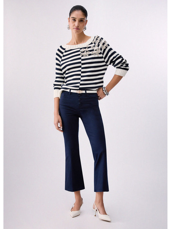 Liu jo Pantalone tessuto Night blu sky WA6256 T367A-93924