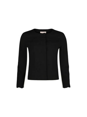 Liu jo Giubbotto Nero ric.flowers WA6262 T367A-P9254