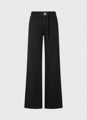 Liu jo Pantalone tessuto Nero WA6274 T9257-22222