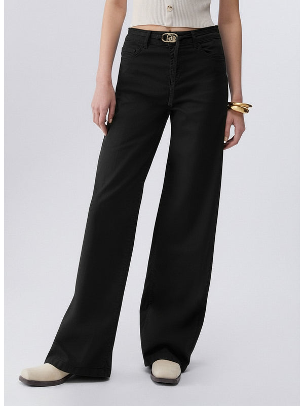 Liu jo Pantalone tessuto Nero WA6274 T9257-22222