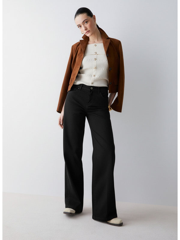Liu jo Pantalone tessuto Nero WA6274 T9257-22222