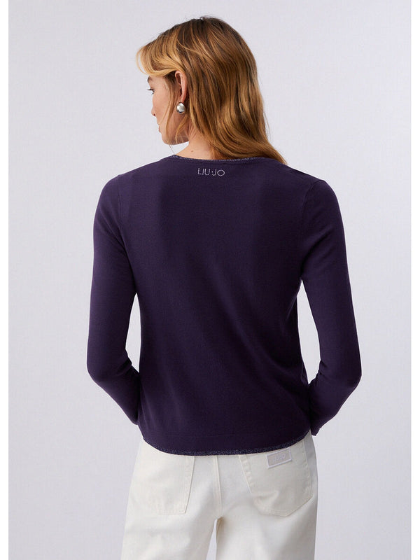 Liu jo Maglieria Deep violet WA6280 MS49I-93725