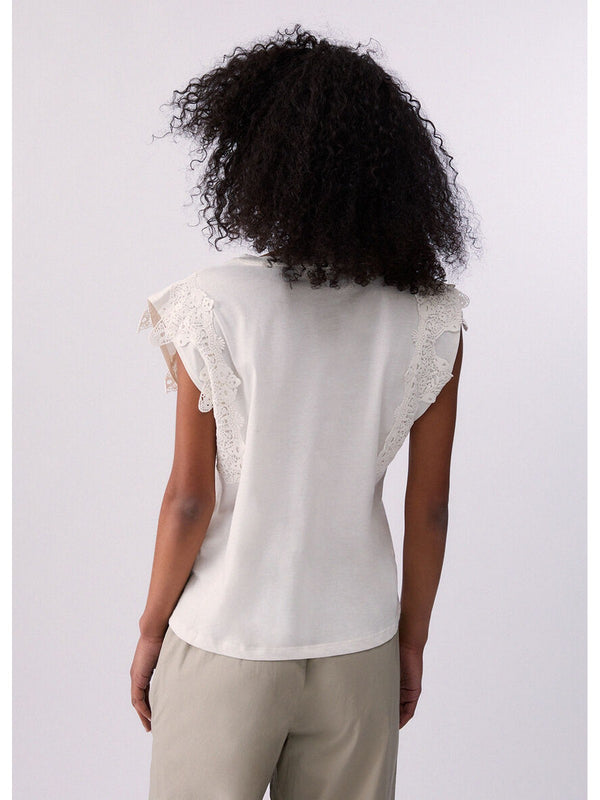Liu jo T-shirt Bianco lana WA6311 J3885-10701
