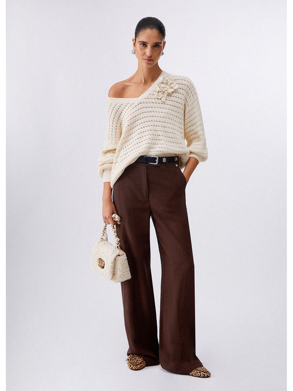 Liu jo Pantalone tessuto Sacher WA6480 T4818-91109