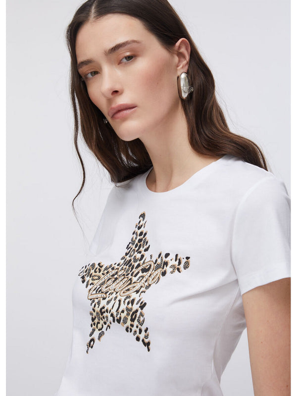 Liu jo T-shirt Bco/LiuJo star anima WA6493 JS923-P9656