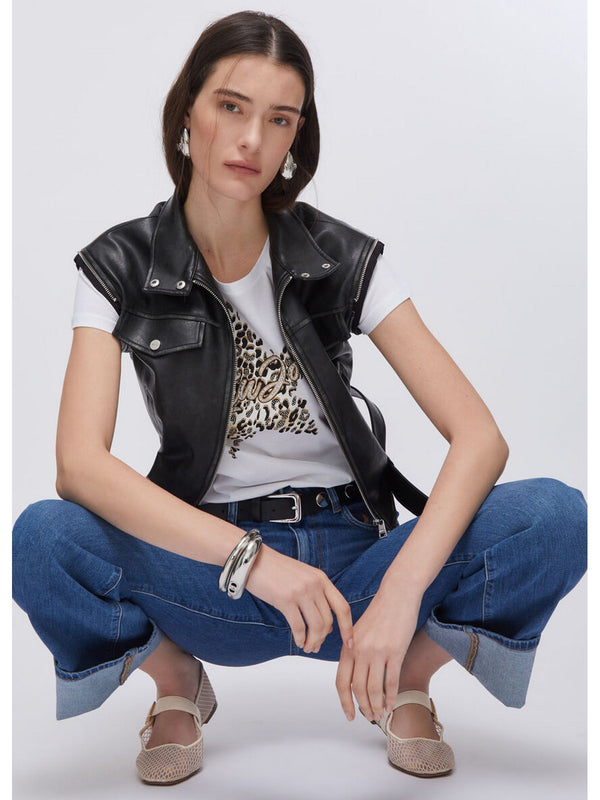 Liu jo T-shirt Bco/LiuJo star anima WA6493 JS923-P9656