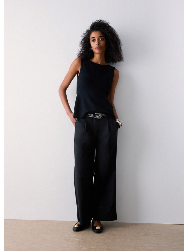 Liu jo Pantalone tessuto Nero WA6498 T4853-22222