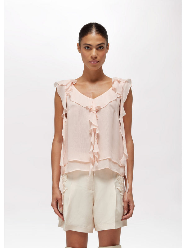 Blugirl Tunica/Blusa Pink peony RA6063TS441-X0450