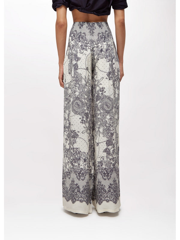 Blugirl Pantalone tessuto Laceland RA6128T523A-P9401