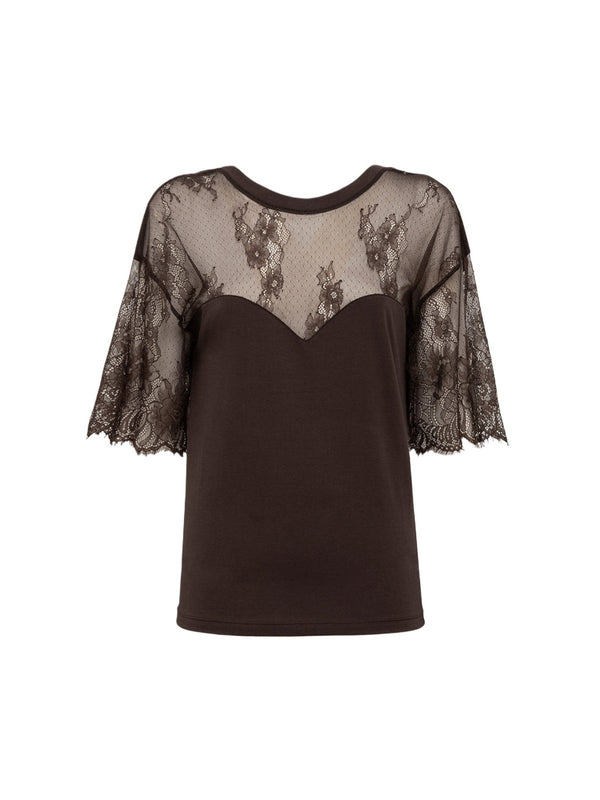 Blugirl T-shirt Fondente RA6132J5003-90913
