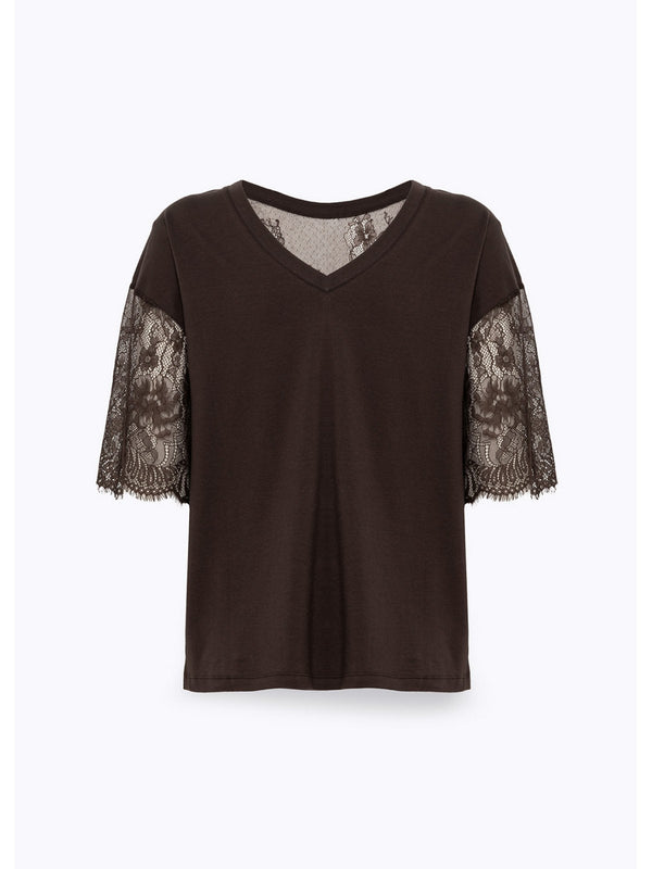 Blugirl T-shirt Fondente RA6132J5003-90913