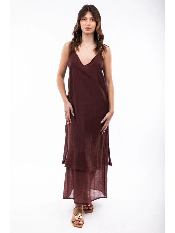 Ottodame DRESS DA5376 2369 MERLOT