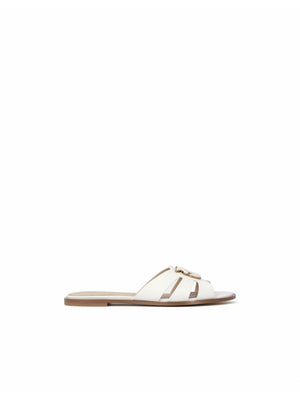 MILLY 04 - SLIPPER CALF LEATHER MILK