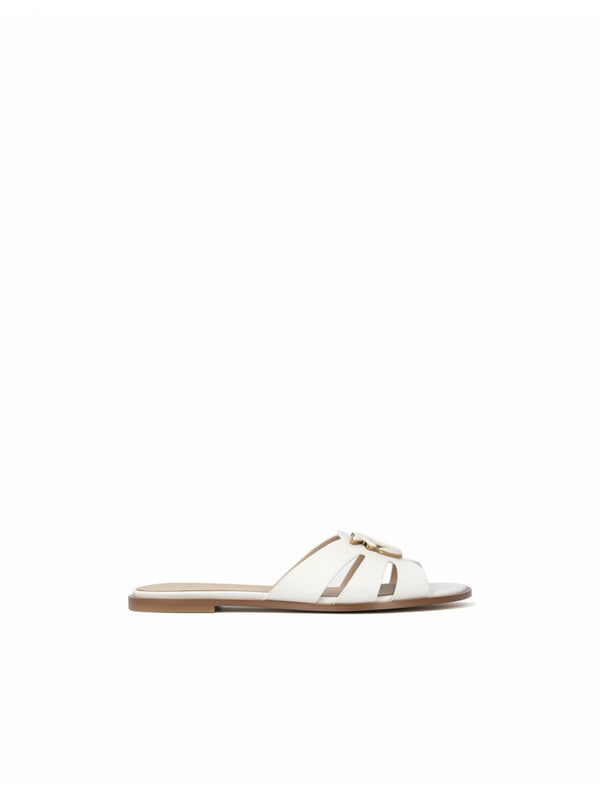 MILLY 04 - SLIPPER CALF LEATHER MILK