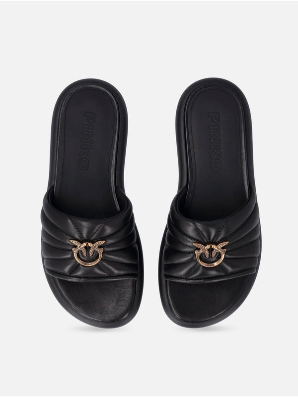 FIONA 03 - SLIPPER NAPPA BLACK