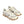 Load image into Gallery viewer, ZOE 18A - SNEAKER CALF LEATHER/MESH/MIRROR CORDA/LIGHT GOLD
