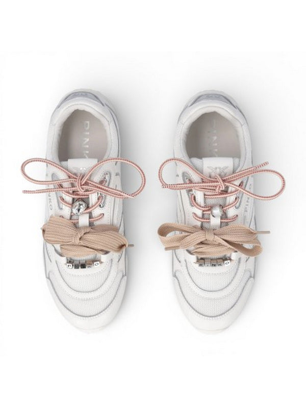 YULIA 01 - SNEAKER CALF LEATHER/MESH WHITE