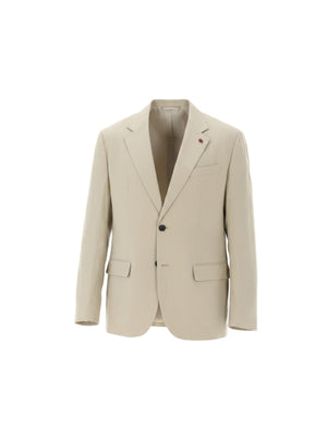 Liu Jo uomo GIACCA BLAZER LINO Uomo Primavera/Estate 2026 White pepper