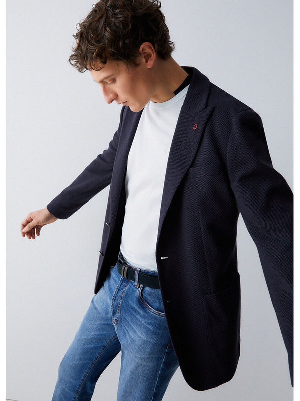 Liu Jo uomo GIACCA TS.NAVETTA- Uomo Primavera/Estate 2026 Dark blue