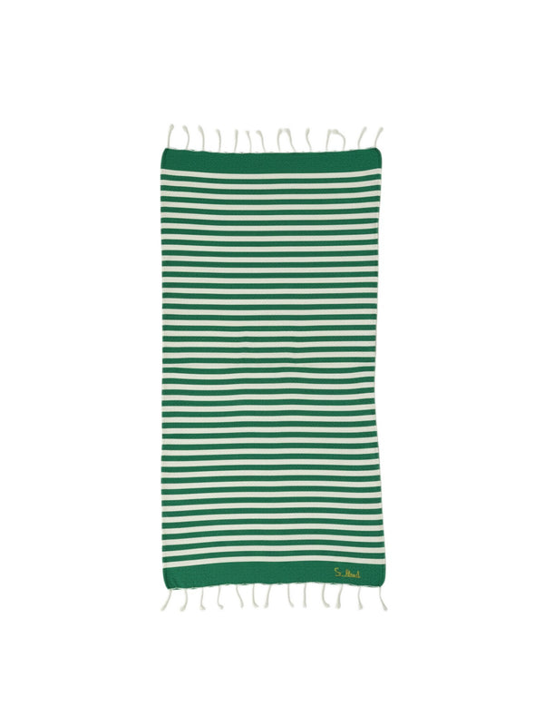 Mc2 St Barth teli mare in cotone a righe FOUTAS N FOUT012 02014h Verde