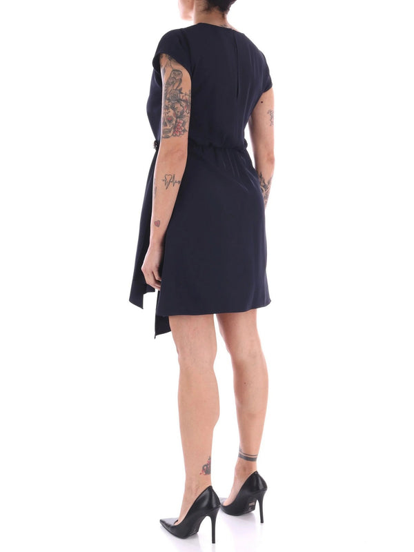 Liu Jo Abito Incrociato Donna Blu Oceano CA6138 T1820