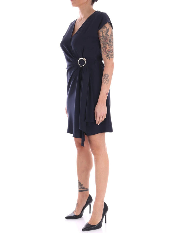 Liu Jo Abito Incrociato Donna Blu Oceano CA6138 T1820