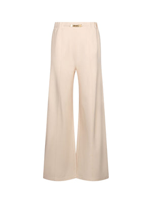 Liu Jo Pantalone Donna Lungo in Jersey Rosa Cipria TA6026 JS182
