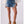 Carica l'immagine nel Visualizzatore galleria, Liu Jo Shorts Donna Denim Blu Vita Alta con Strass UA6198 D4854
