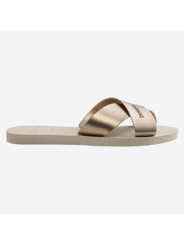 Infradito Donna Havaianas - Havaianas Aqua Metallic - Beige