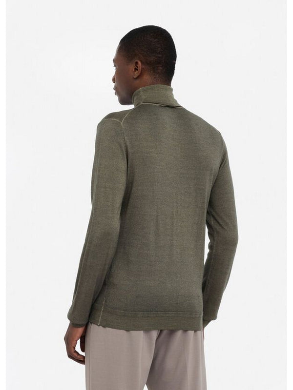 Maglie Uomo LIU JO UOMO - Dolcevita 100% lana merino - Verde