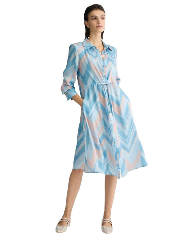 Vestiti casual Donna Liu Jo - Abito chemisier - Azzurro