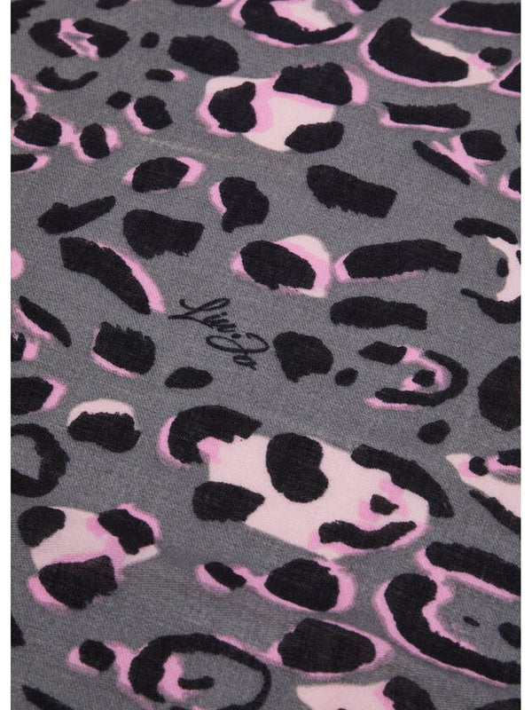 Foulard Donna Liu Jo - Foulard animalier - Nero