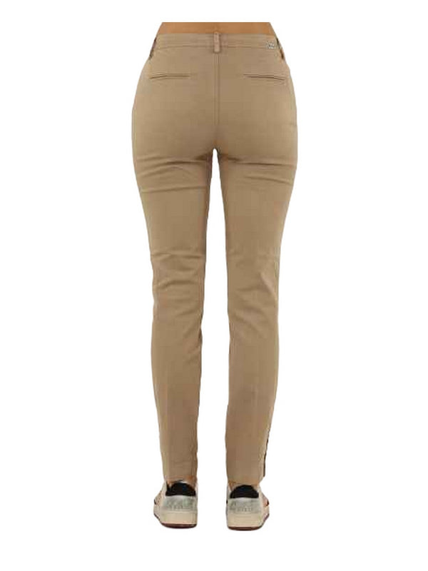 Pantaloni Donna Liu Jo - Pant. Chino Reg W. - Beige