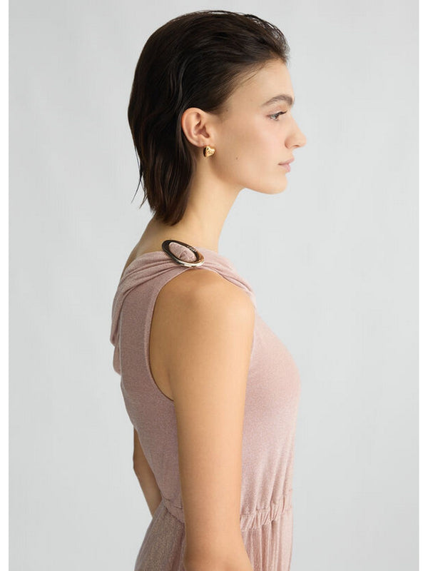 Tute senza manica Donna Liu Jo - Tuta monospalla rosa cipria - Rosa