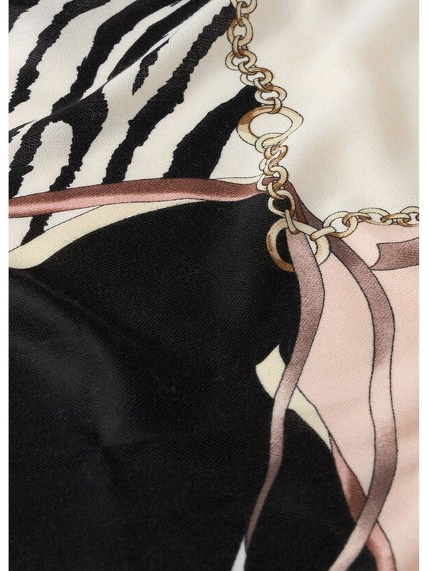 Foulard Donna Liu Jo - Foulard Ribbon - Nero