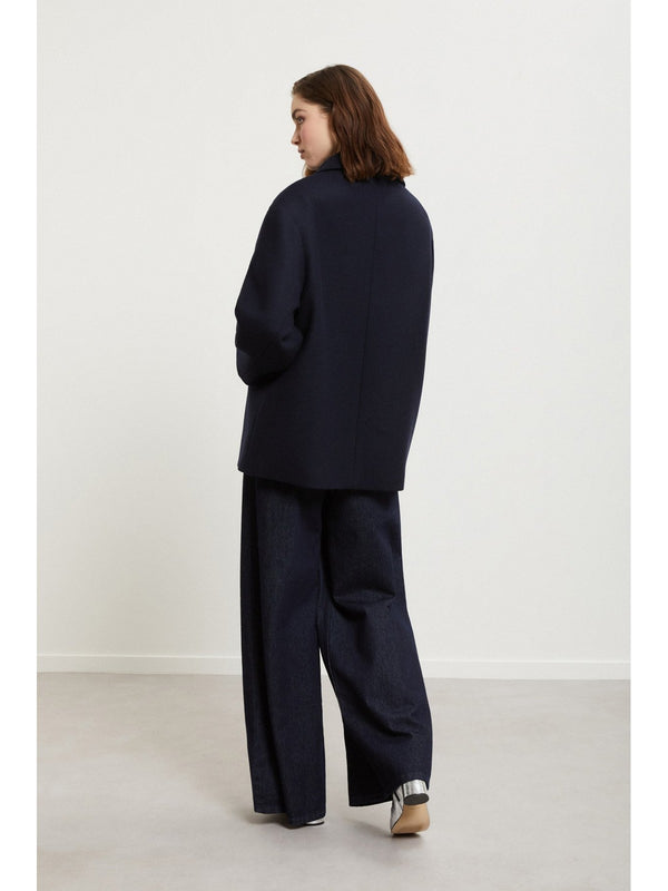 Cappotti Donna ottod'Ame - Cappotto doppiopetto - Blu