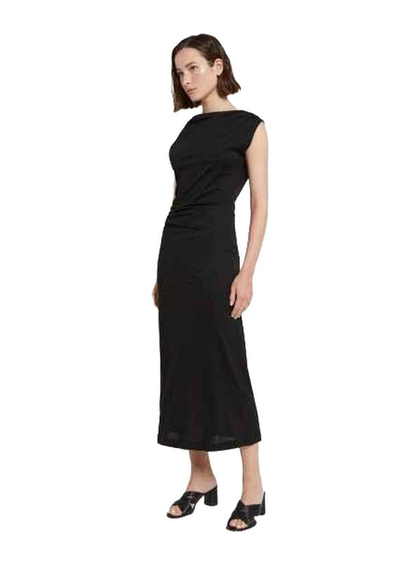 Vestiti casual Donna ottod'Ame - Abito Midi In Jersey - Nero