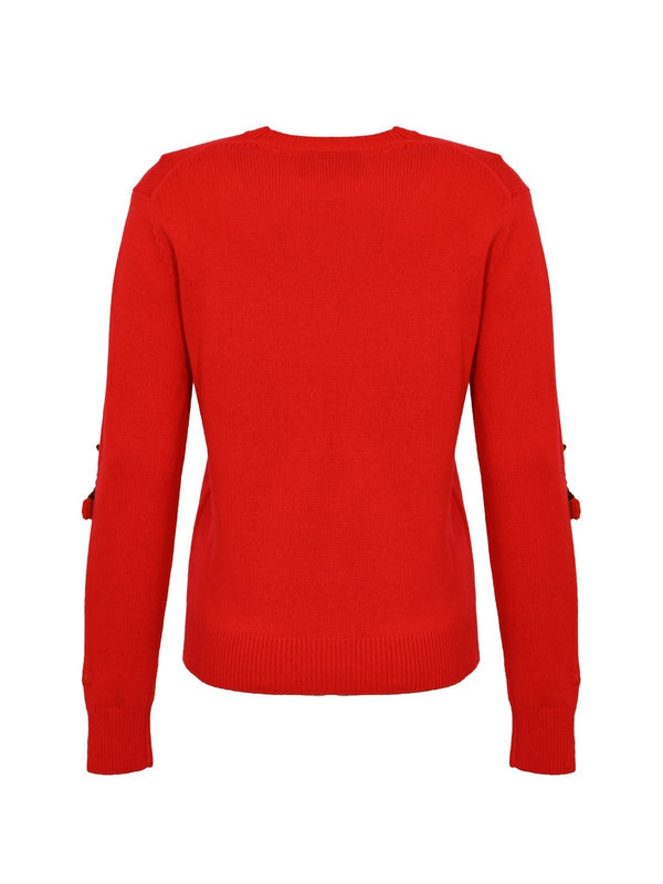 Maglie Donna Mc2 Saint Barth - Maglia New Queen French Dog - Rosso