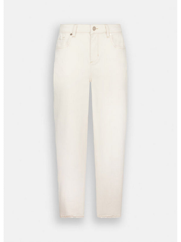Jeans Donna Liu Jo - Pant. Carrot H.w - Beige