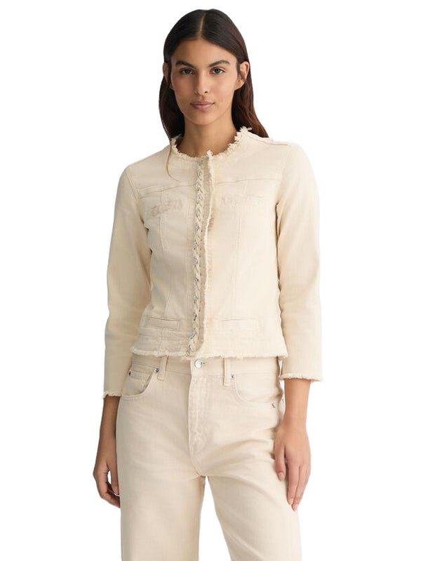 Giubbini Donna Liu Jo - Giacca beige con strass - Beige