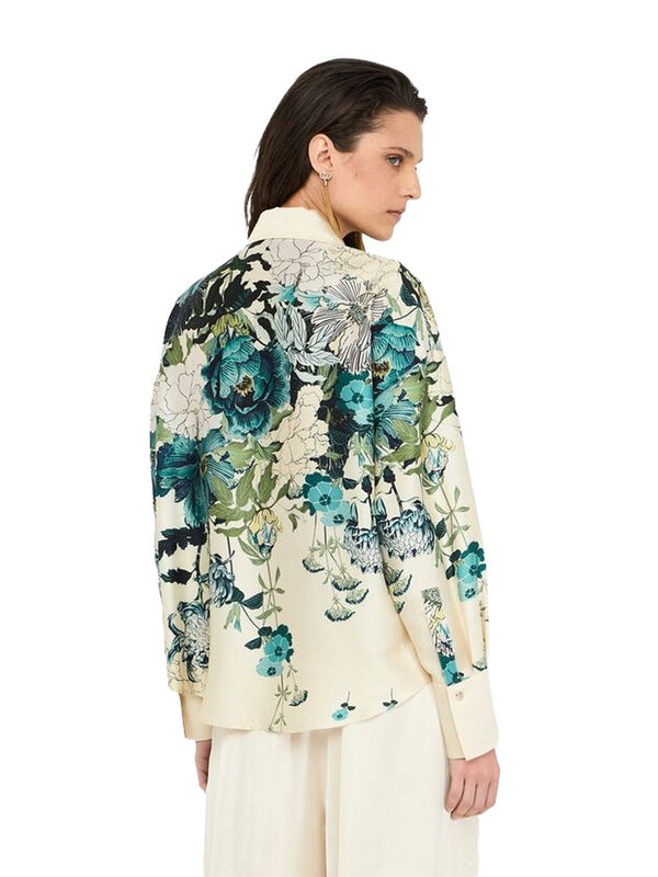 Camicie Donna Liu Jo - Camicia in twill stampato - Bianco