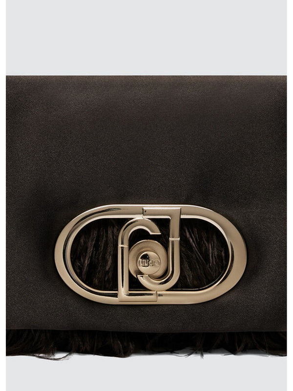 Borse a tracolla Donna Liu Jo - Borsa piccola LaPuffy con piume - Nero