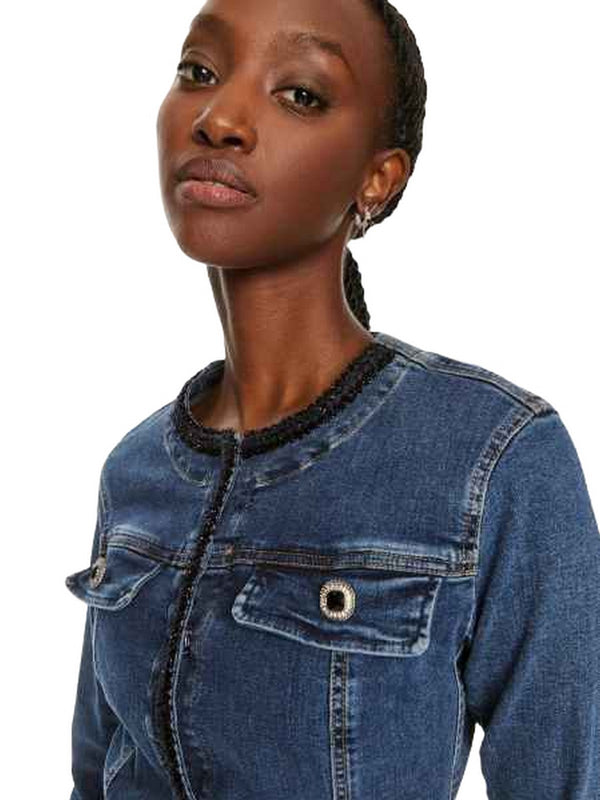 Giacche Donna Liu Jo - Giacca Braid - Denim