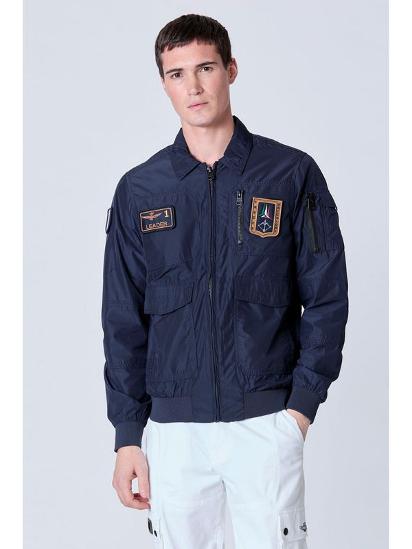Giubbotti Uomo Aeronautica Militare - Giubbotto Pilot - Blu