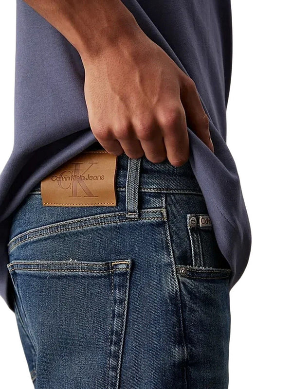 Jeans Uomo Calvin Klein - Slim Taper Jeans - Denim