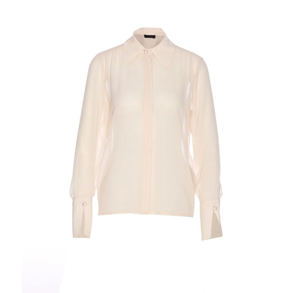 Camicie Donna Liu Jo - Camicia con perle - Beige