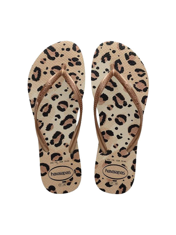 Infradito Donna Havaianas - Havaianas Slim Animals - Beige
