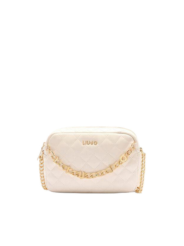 Borse a tracolla Donna Liu Jo - Borsa a tracolla beige matelassé - Sabbia